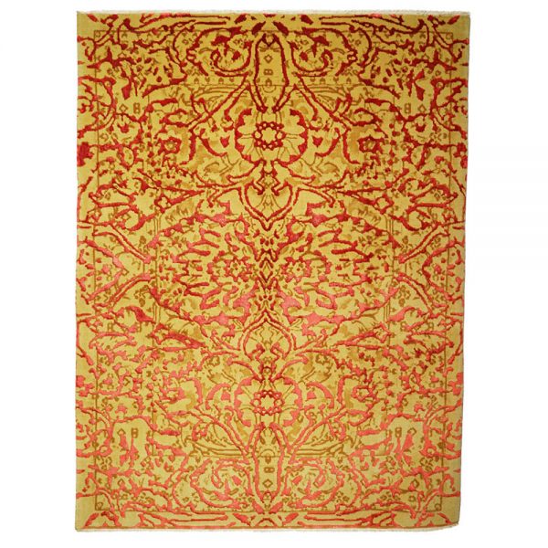 Design Hana Orange Die großen Blumen