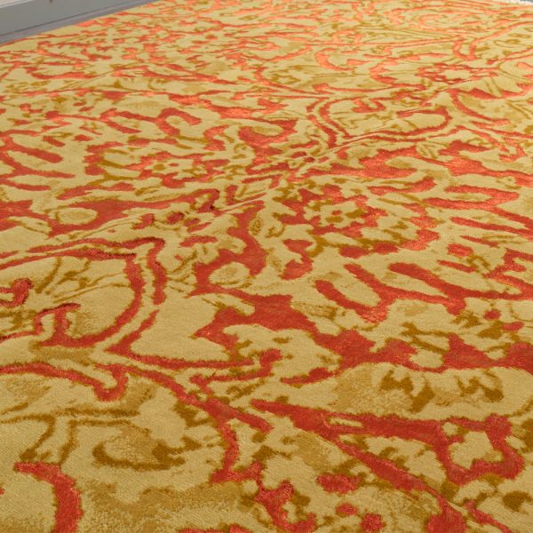 Design Hana Orange Die großen Blumen – Bild 2