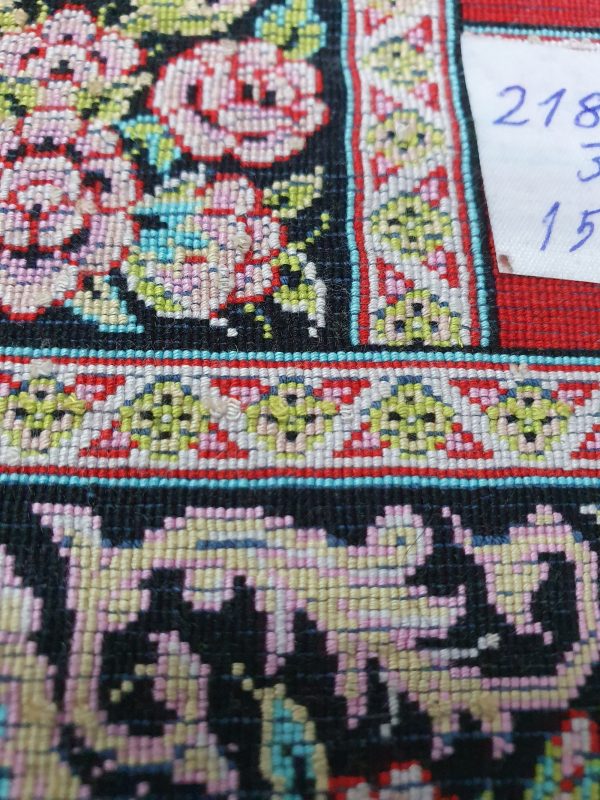 Ghom Seidenteppich – Bild 2