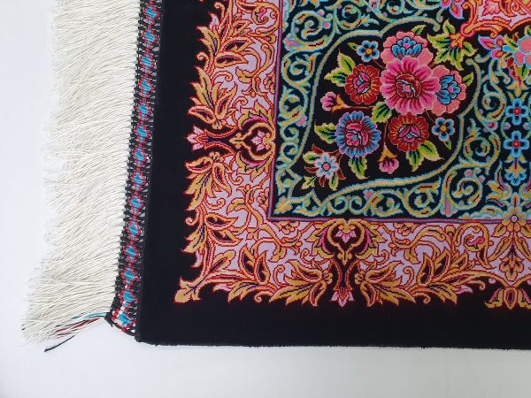 Ghom Seidenteppich – Bild 3